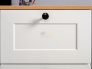Домашний офис Остин Белый шагрень