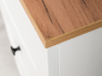 Стол письменный 12.159 Остин Белый шагрень