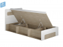 Кровать Палермо-3 Юниор КР-001 900 белый глянец