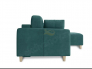 Угловой диван Стокгольм Newtone emerald