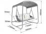 Подвесной диван-качели Sky Bed Lite