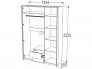 Шкаф 3-х дверный Ольга 4