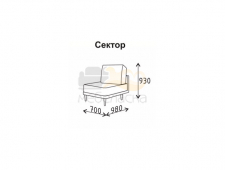 С сектор