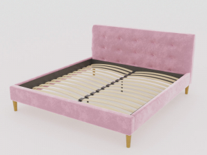 Кровать Пайли 1800 розовый
