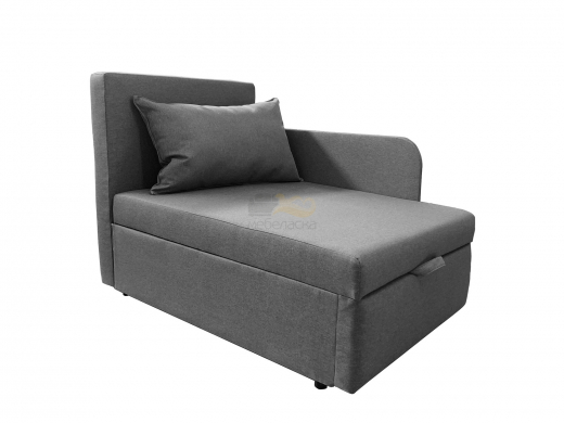 Диван серый Nice Grey велюр