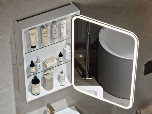 Зеркальный шкаф Cosmetic Light 50
