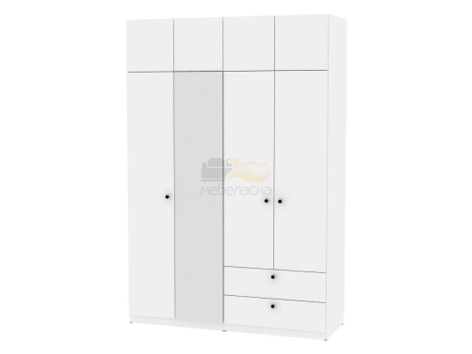 Шкаф с зеркалом Arvid H247М с Антресолью HA4