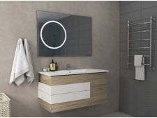 Комплект мебели для ванной Бест Best с зеркалом Eclipse Эклипс